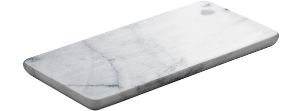 Schönwald marbre plaque de jeux de jeu angulaire blanc 18x9cm H1.1cm SW7318803