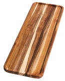 Teak Haus Teak Serviertablett mit schmalem Rand, rechteckig, 50x16x1.5cm TH1307