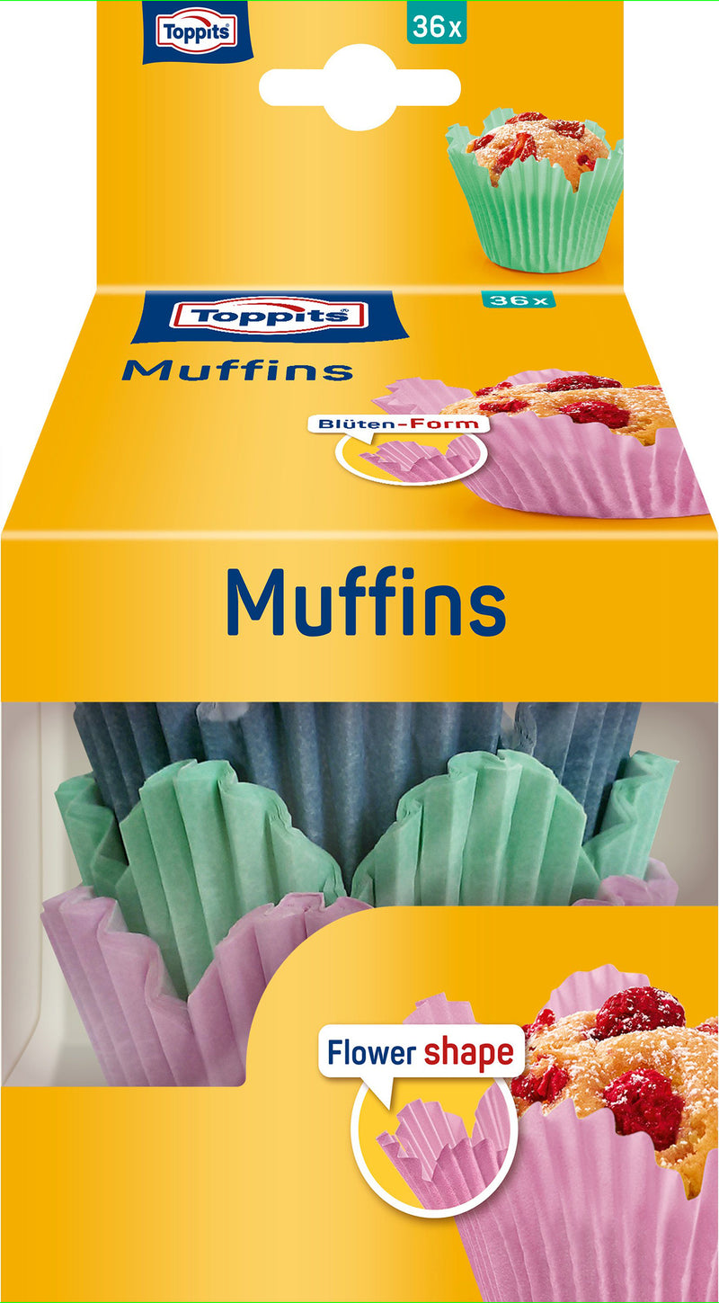 Toppits Backform Muffins Blütenform