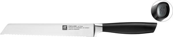 Zwilling Kitchen Bread Knife All Star 200 Black Z1020444