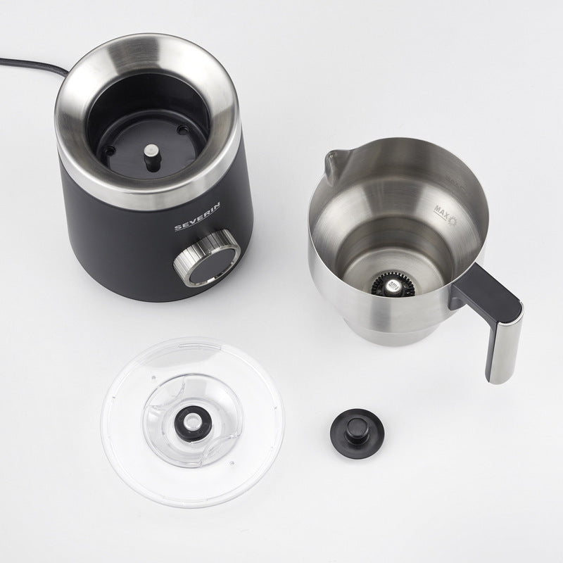 Severin Milchaufschäumer SM3587 schwarz/edelstahl auch für vegane Milch
