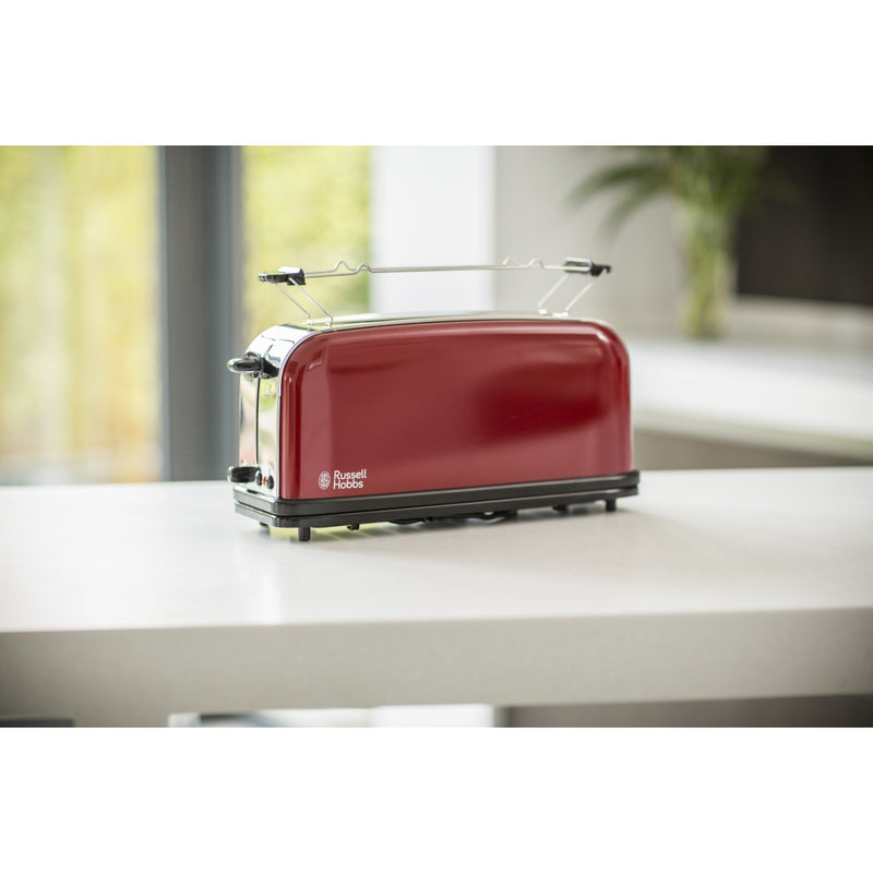 RUSSELL HOBBS Toaster 21391-56 Colours Plus+ Langschlitz-Flame Red