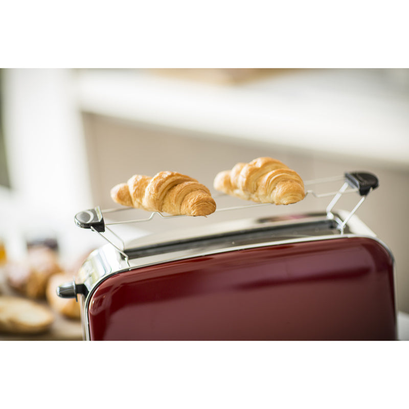 RUSSELL HOBBS Toaster 21391-56 Colours Plus+ Langschlitz-Flame Red