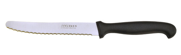 Schwarz Pizzamesser Lucullus Pizzamesser Griff Polypropylen schwarz
