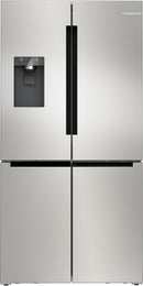 Bosch cooling / freezer combination series 6, multi-door, 183 x 90.5 cm, brushed steel antifinger print