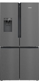 Siemens cooling / freezer combination IQ500, cool-freezer combination, multi-door, 183 x 90.5 cm, Blacksteel