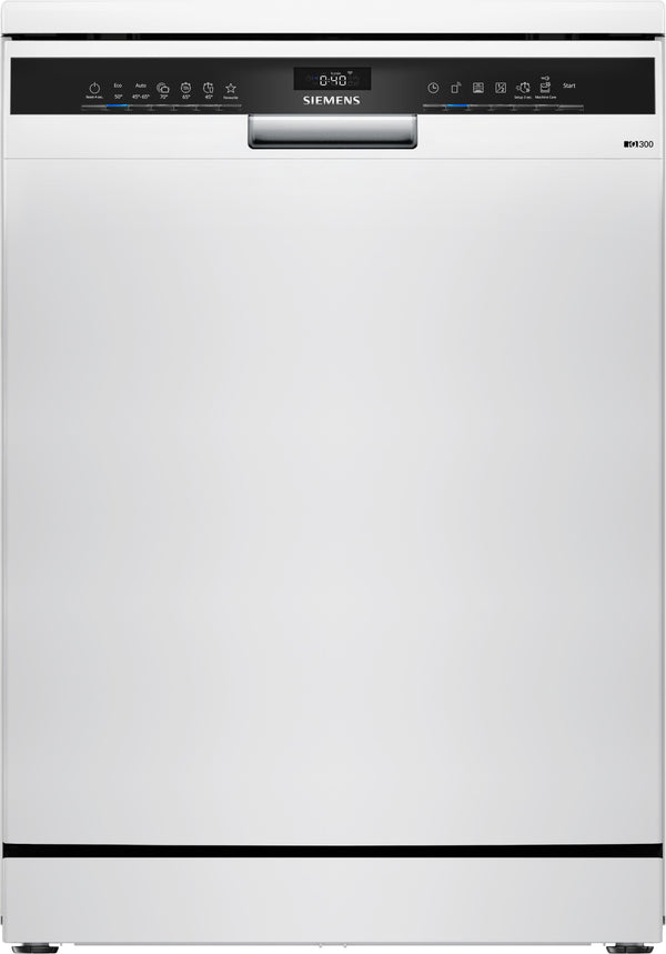 SIEMENS Geschirrspüler iQ300, Freistehender Geschirrspüler, weiss