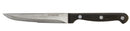 Black steak knife per line 12cm