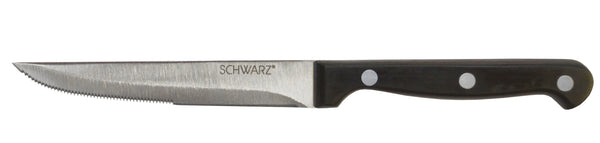 Schwarz Steakmesser Pro Line 12cm