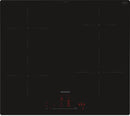 Siemens hob IQ100, induction hob, 60 cm, black