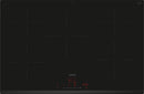 Siemens hob IQ100, induction hob, 80 cm, black, frameless resolved