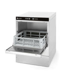 HENDI Geschirrspülmaschinen elektr. Steuerung, Körbe 40x40cm, elektronische Steuerung, Kaltspülungsprogramm