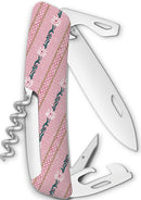 Swiza tagliente tasche coltello tascabile Edelweiss rosa piccolo