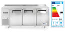 HENDI Tiefkühltisch dreitürig Kitchen Line 390 L