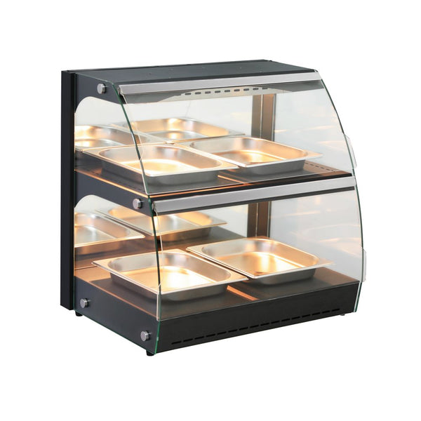 Hendi chaud-keep tirrine Quartz chauffage 2 étagères étagères 230V / 560W