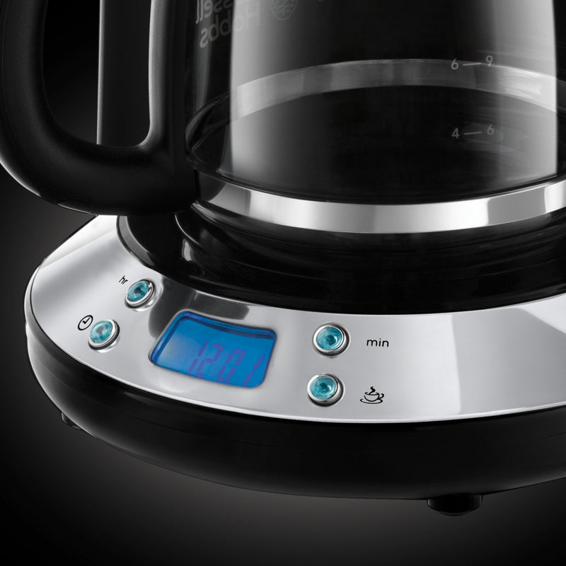 RUSSELL HOBBS Kaffeemaschine 24391-56 Inspire Black Glas-