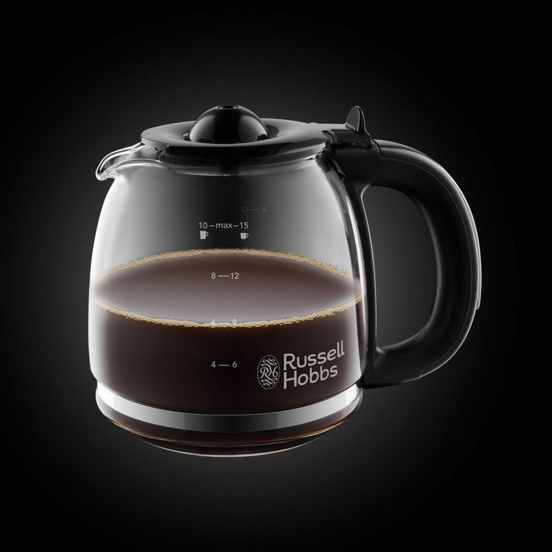 RUSSELL HOBBS Kaffeemaschine 24391-56 Inspire Black Glas-