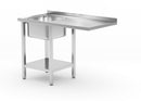 Hendi Table Lavel Lavello Scaffale Scaffale Scaffale Spazio Spazio a sinistra
