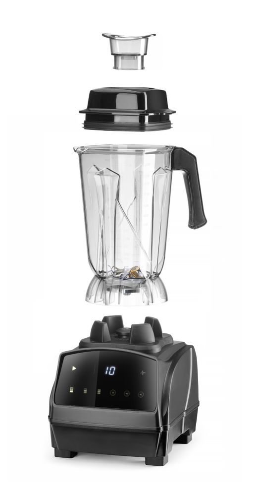 HENDI Bar Zubehör Digitaler Bar-Mixer BPA-frei 2.5L, Schwarz, 230V/1680W