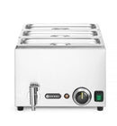 Hendi Bain-Marie Set: Ranger Drabstasshahn + 3x 230V/1000W