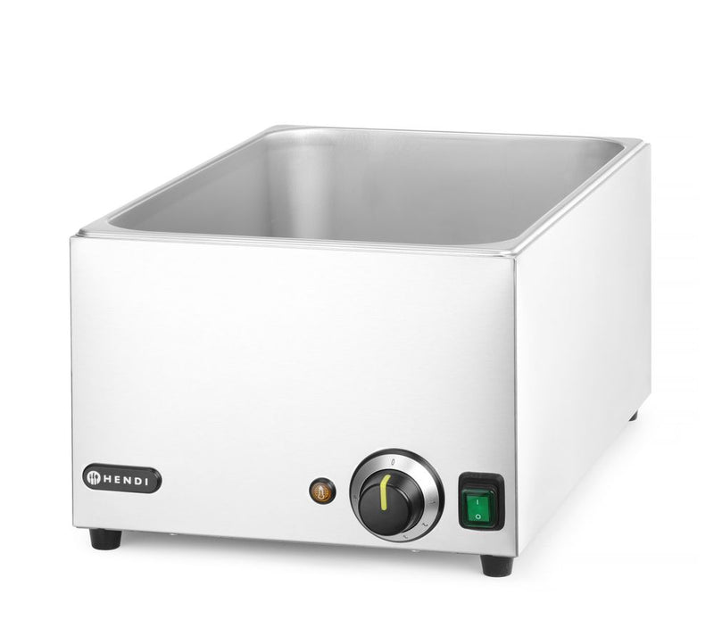 Hendi Bain-Marie Set: Ranger + 3x GN 1/3 Häch 230V / 1000W