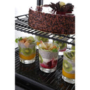 HENDI Aufsatzkühlvitrine Arktic 78L, schwarz