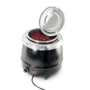 HENDI Suppenkessel 8 Liter, schwarz