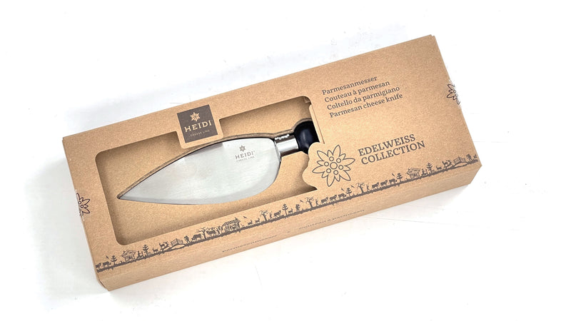 Heidi Cheese Line Käsemesser Parmesanmesser mit Edelweiss Kropf