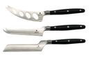 Heidi Cheese Line Käsemesser 3er Set von Käsemessern mit Edelweiss-Kropf