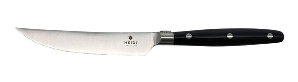 Heidi Cheese Line Steakmesser Steakmesser Set 6-teilig mit Edelweiss-Kropf