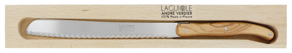Laguiole Brotmesser Olivenholz
