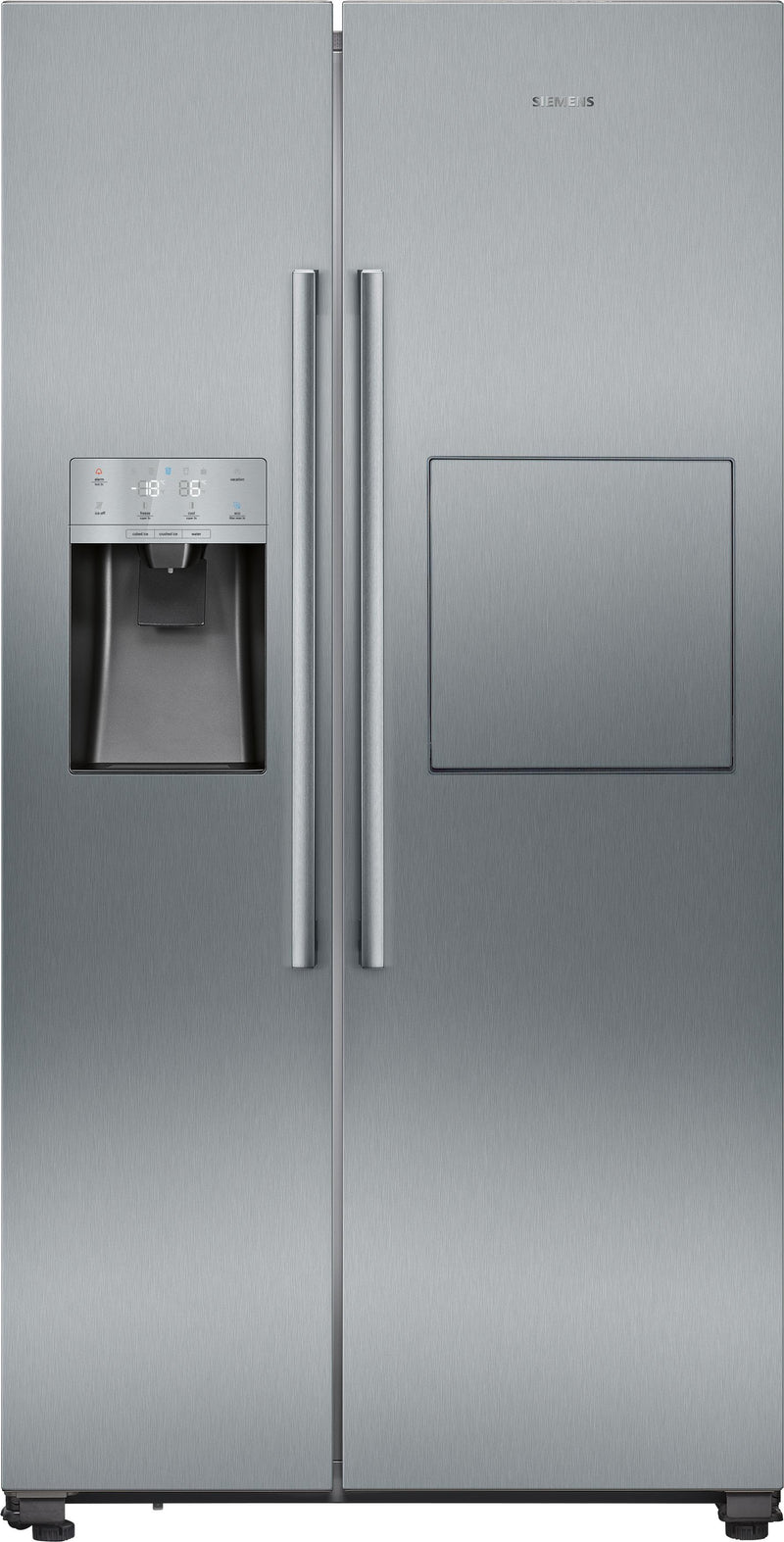 SIEMENS Side-by-Side iQ500, Amerikanischer Side by Side, 178.7 x 90.8 cm, Gebürsteter Stahl AntiFingerprint