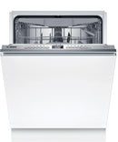Bosch Dishwasher Series 4, lave-vaisselle entièrement intégré, 60 cm, VarioSharnier pour des situations d'installation spéciales, xxl