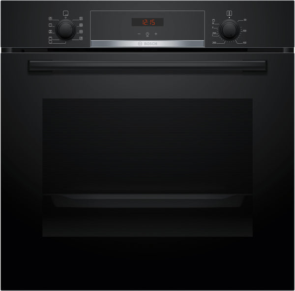 BOSCH Einbauherd/Backofen Serie 4, Einbau-Backofen, 60 x 60 cm, Schwarz