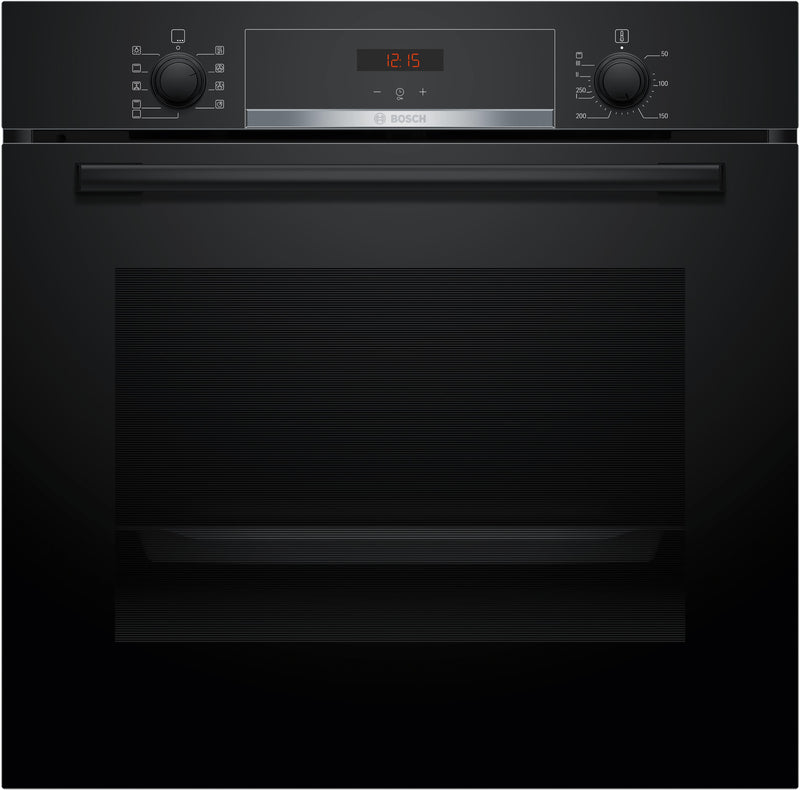 BOSCH Einbauherd/Backofen Serie 4, Einbau-Backofen, 60 x 60 cm, Schwarz