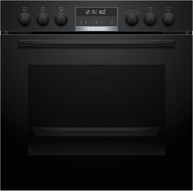 BOSCH Einbauherd/Backofen Serie 6, Einbau-Herd, 60 x 60 cm, Schwarz