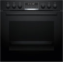 BOSCH Einbauherd/Backofen Serie 6, Einbau-Herd, 60 x 60 cm, Schwarz