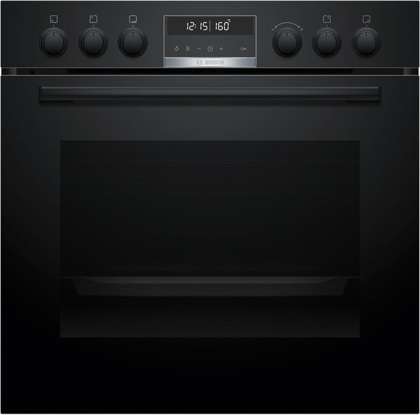 BOSCH Einbauherd/Backofen Serie 6, Einbau-Herd, 60 x 60 cm, Schwarz