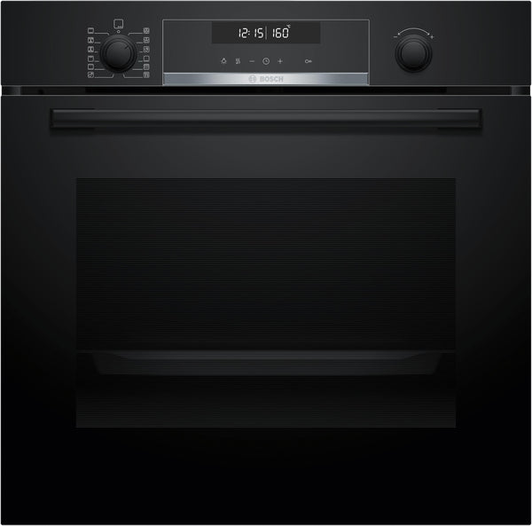 BOSCH Einbauherd/Backofen Serie 6, Einbau-Herd, 60 x 60 cm, Schwarz