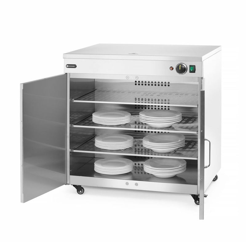 HENDI Tellerwärmer doppelt 230V/800W 735x589x766mm