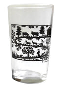 Heidi Cheese Line Glas CUT Weissweinbecher 8cl Alpen