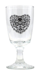 Heidi Cheese Line Zubehör CUT Kaffeeglas Herz 2dl