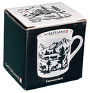 Heidi Cheese Line Glas CUT Kaffee Tasse 120 Ml