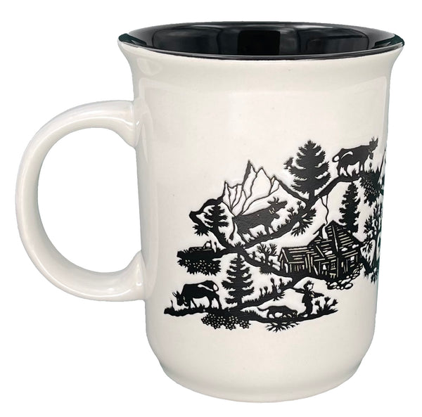 Heidi Cheese Line Zubehör CUT Tasse weiss 500Ml