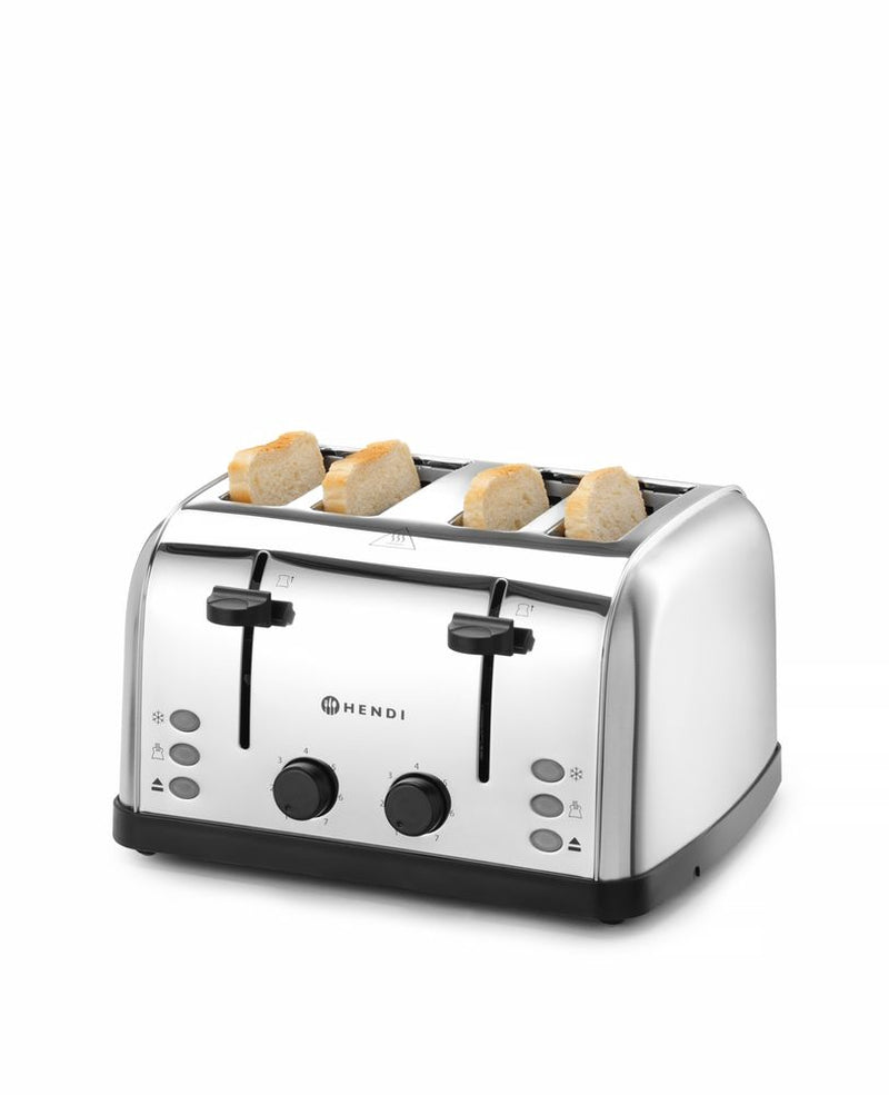 Toaster Hendi 4 fois 240V / 1500W 295x335x180 mm