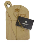 Heidi Cheese Line Accessories Edelweiss Raclette Set Spatula + Book Book FSC