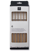 Heidi Cheese Line Besteck 6 Fondue-Bourguignonne-Spiessli aus Buche FSC