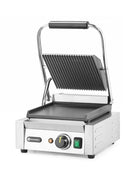 HENDI Kontakt-Grills unten glatt, 230V/1800W