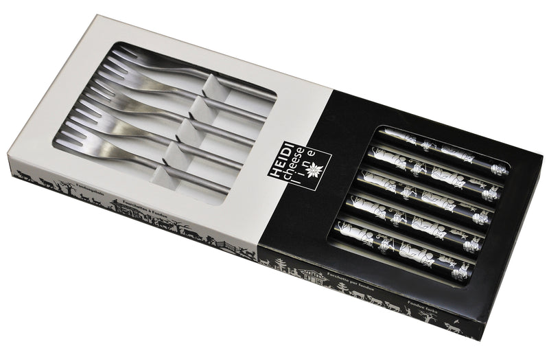 Accessori per linee di formaggio Heidi Silver Appenzell G.6fondueGab.