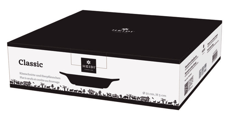 Heidi Cheese Line Zubehör Käseschnitte und Eierpfännchen Ø 21 cm